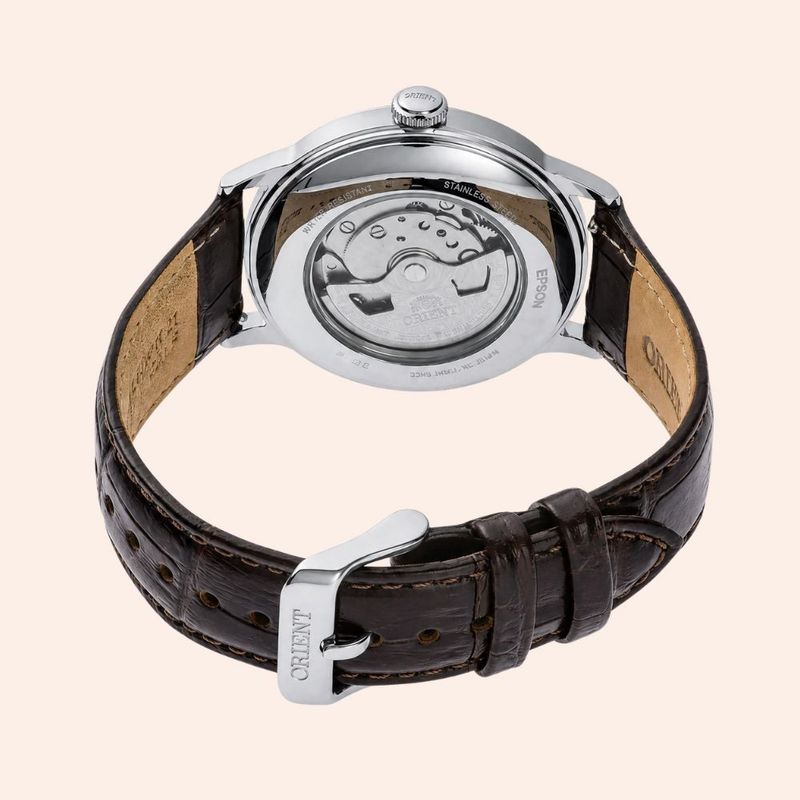 Relógio Orient Bambino Automático Contemporany Bordô RA-AC0026R30B