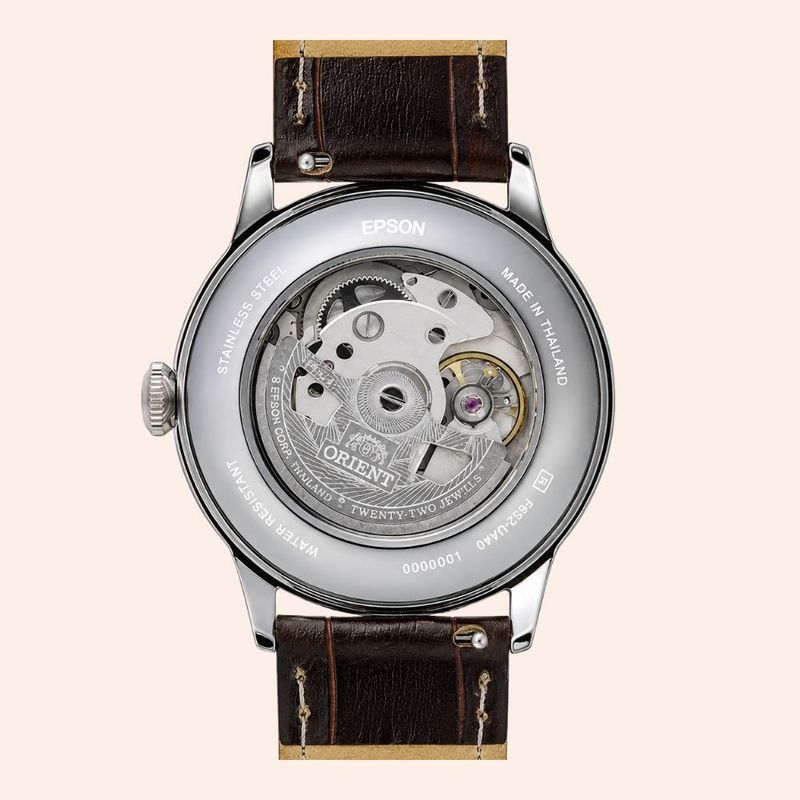 Relógio Orient Bambino Automático Contemporany Verde RA-BB0001E30B