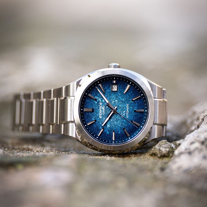 Relógio Casio Edifice Automático Azul EFK-110D-2A