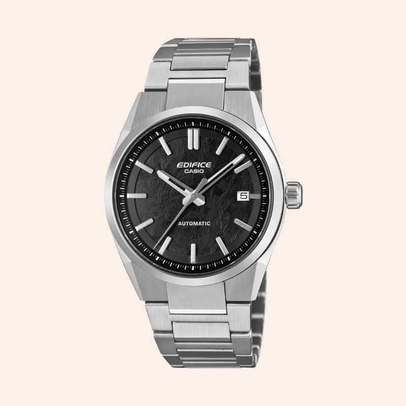 Relógio Casio Edifice Automático Preto EFK-110D-1A