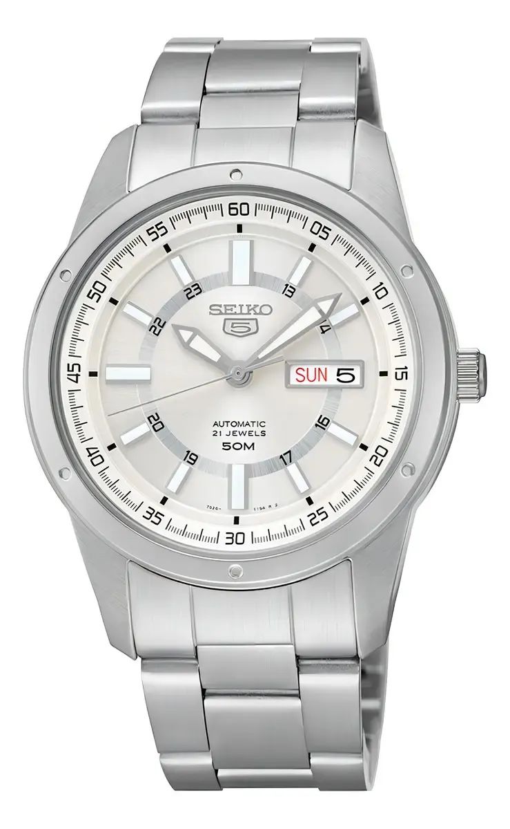 Relógio Seiko Masculino Automático Ref.: Snkn09b1.b1sx