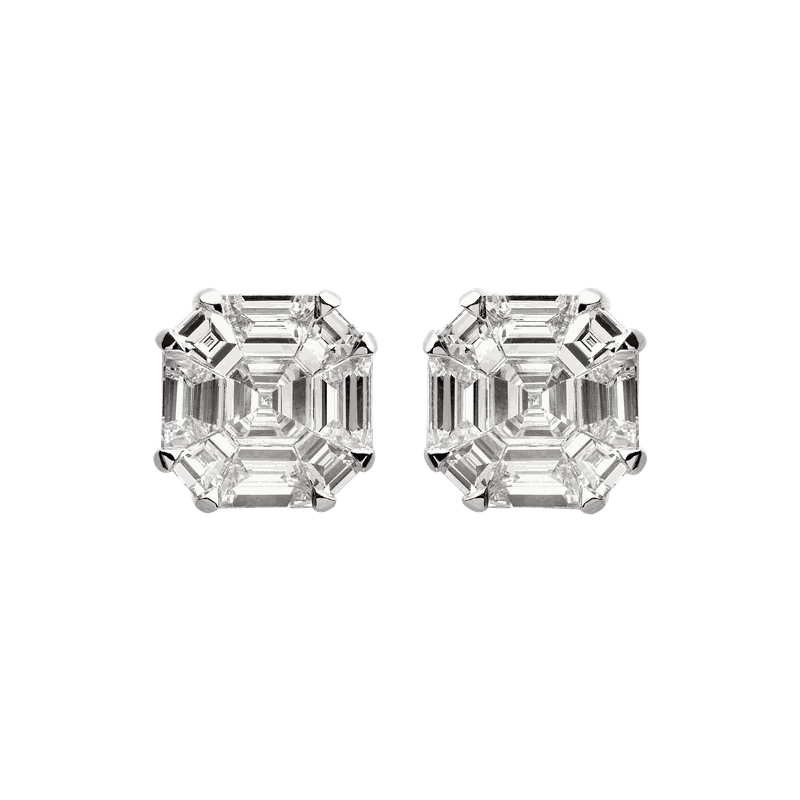 Brinco Asscher Cut