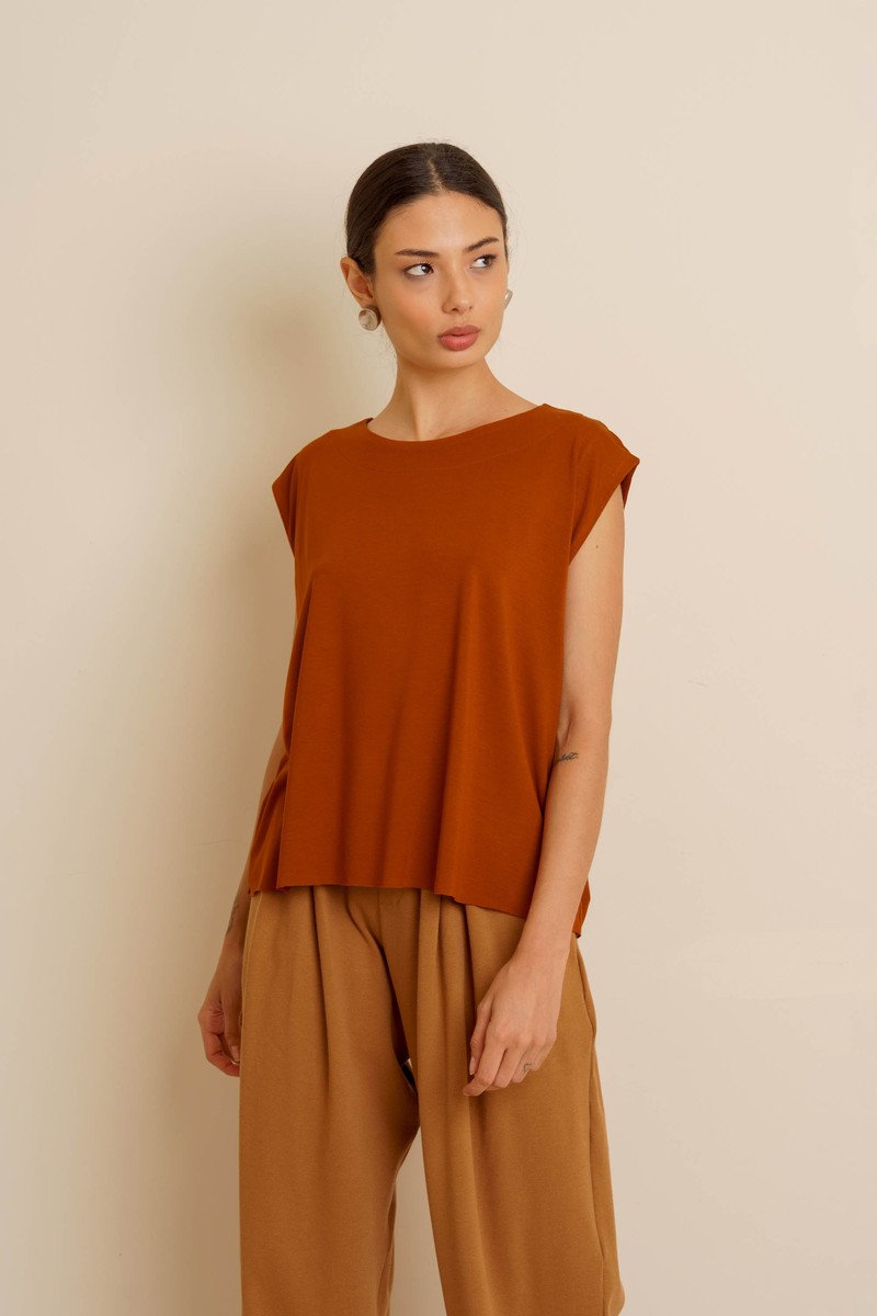 BLUSA MUSCLE - TERRA