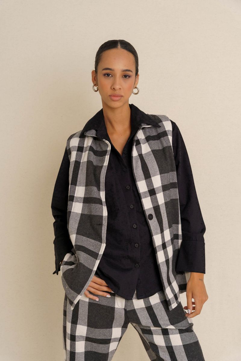 CAMISA CLASSICA OVER - PRETO