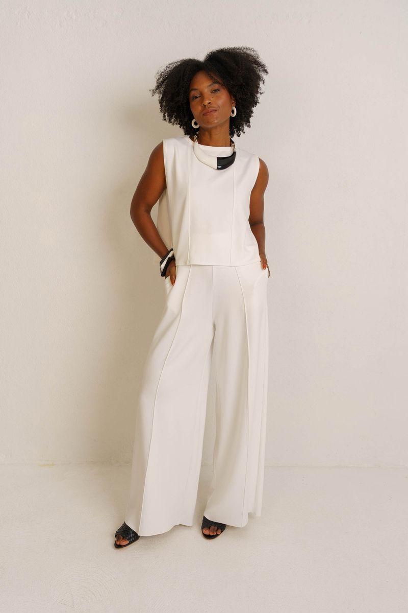 BLUSA JIALI - OFF WHITE