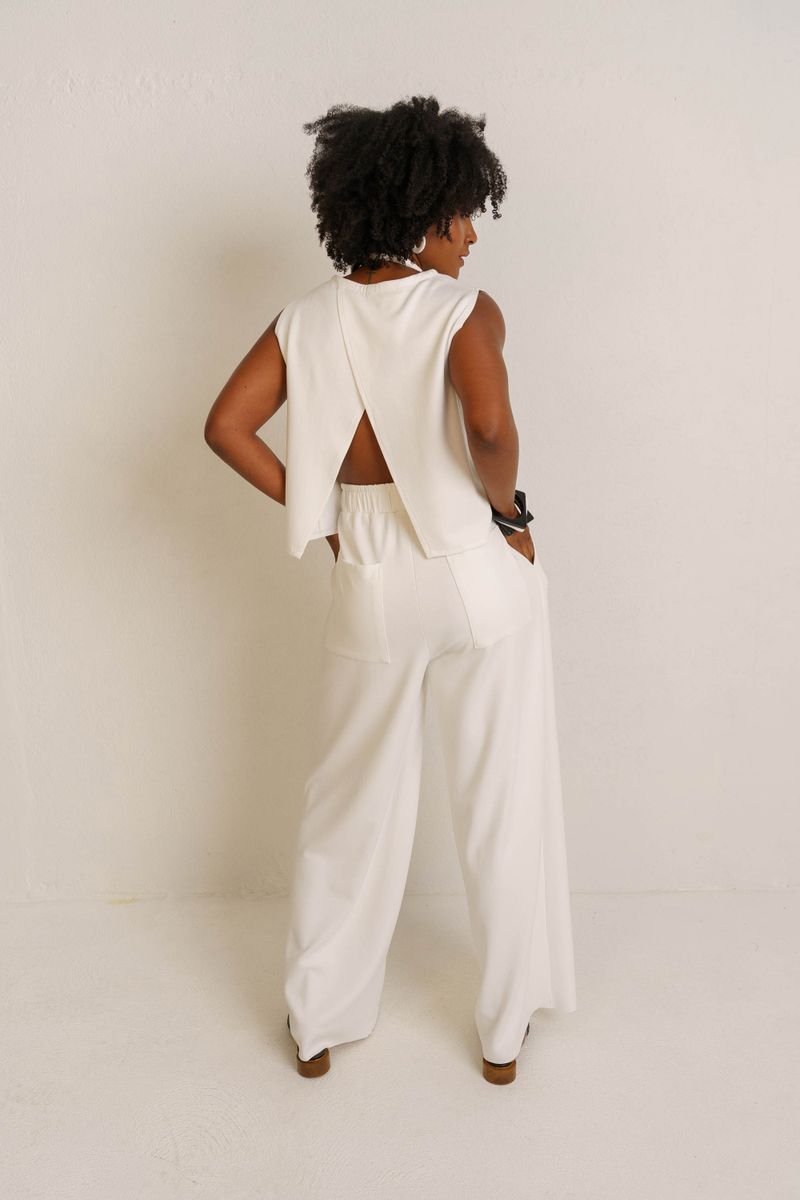 BLUSA JIALI - OFF WHITE
