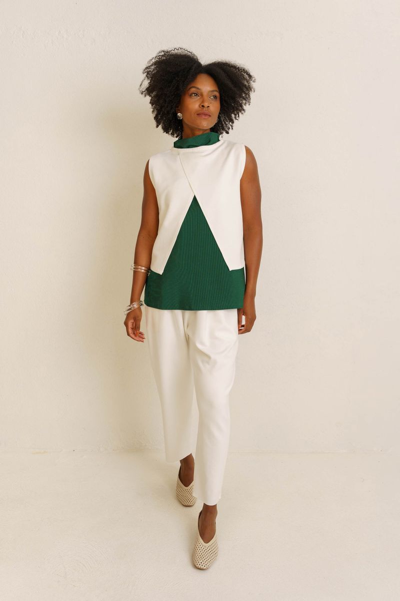 BLUSA JIALI - OFF WHITE