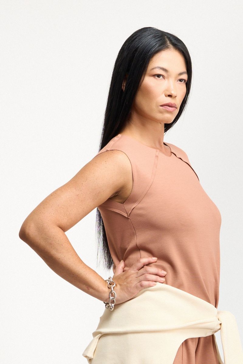 BLUSA RAGLAN - MOCHA 