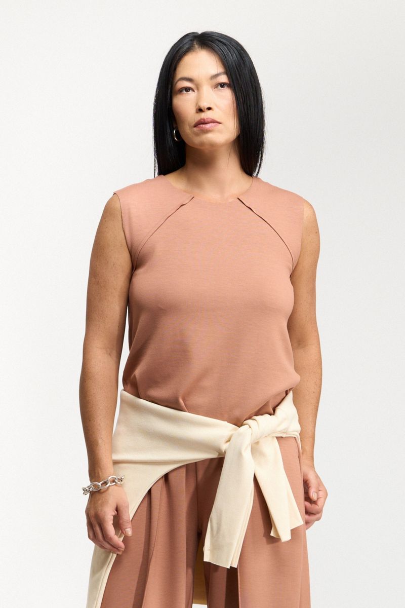 BLUSA RAGLAN - MOCHA 