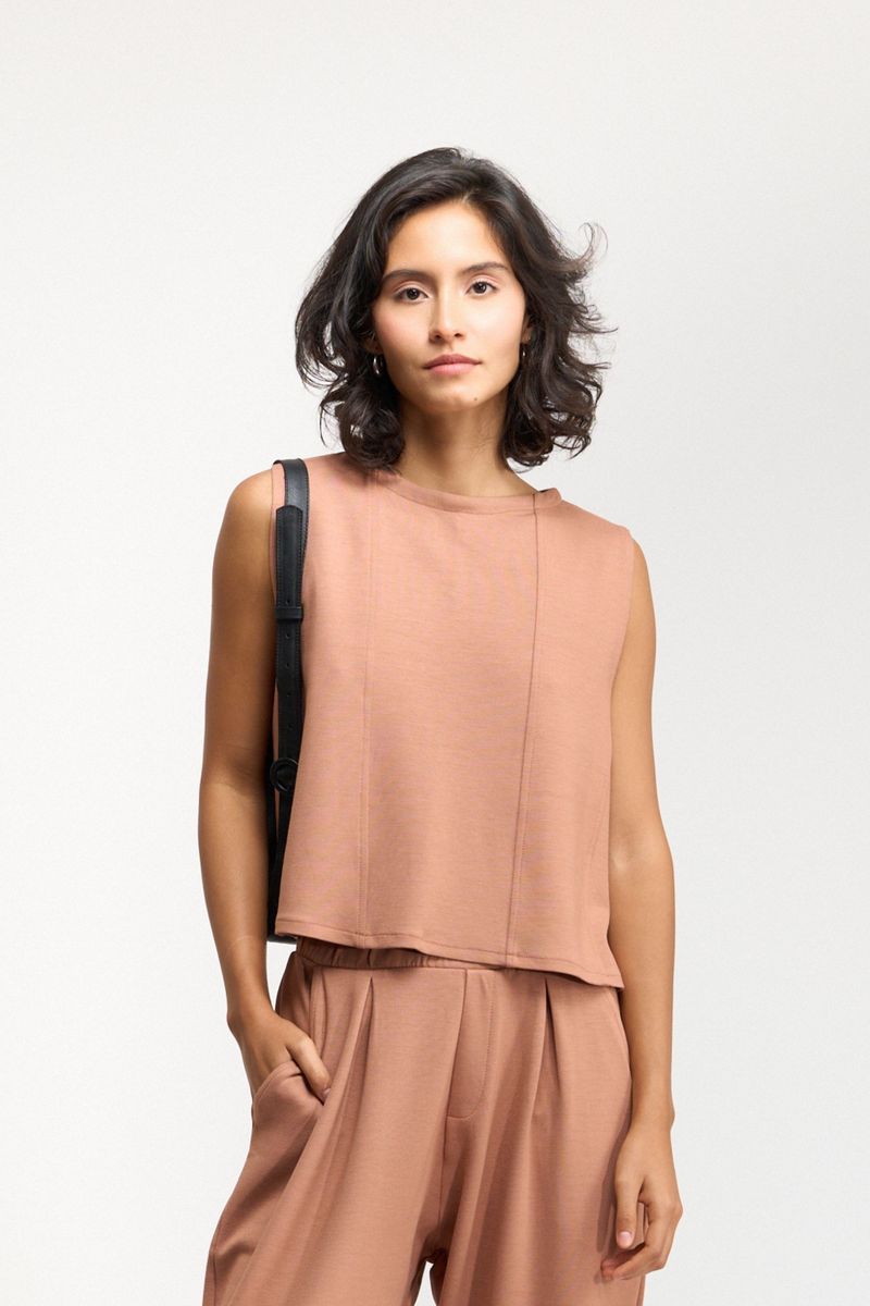 BLUSA JIALI - MOCHA