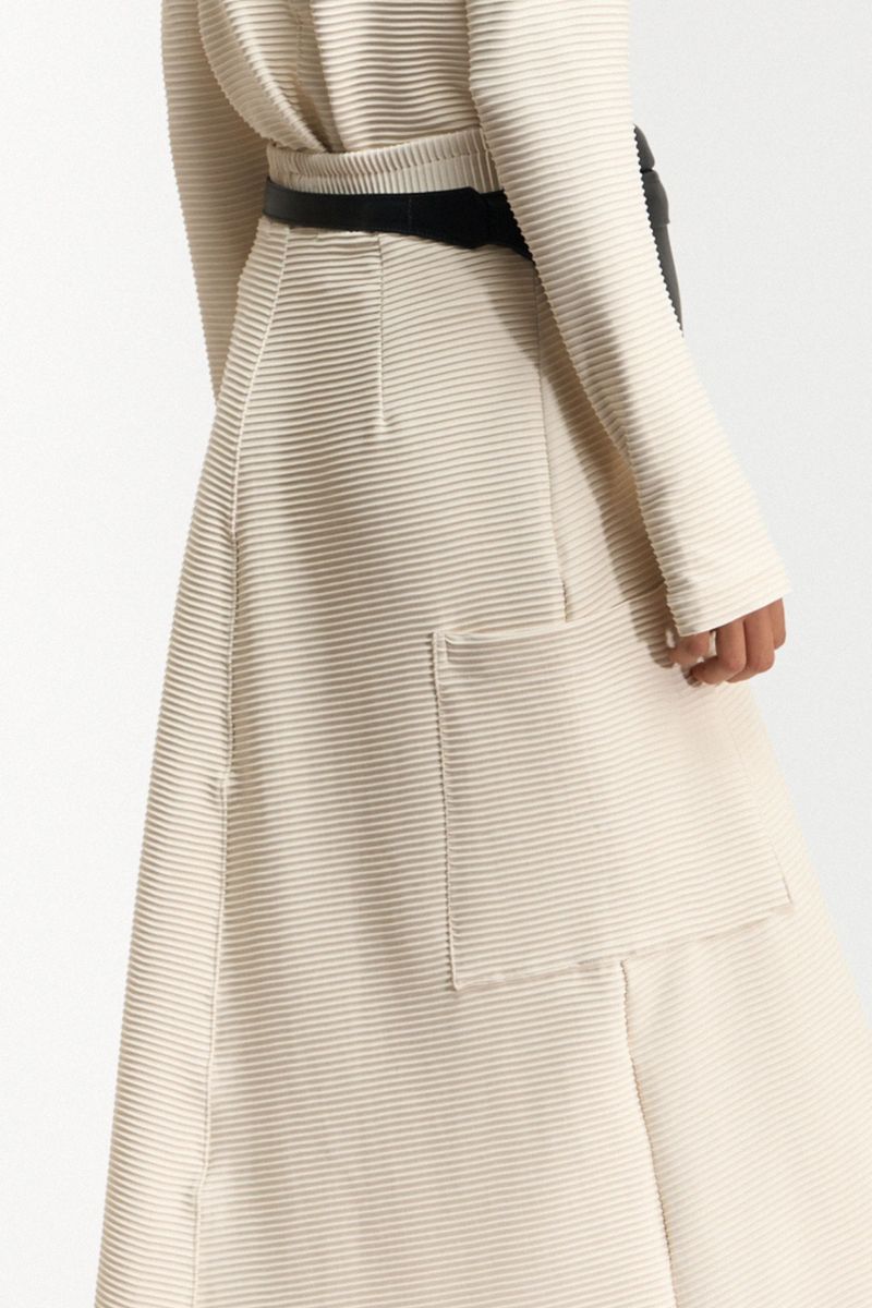 SAIA MIDI TEXTURA - CREME