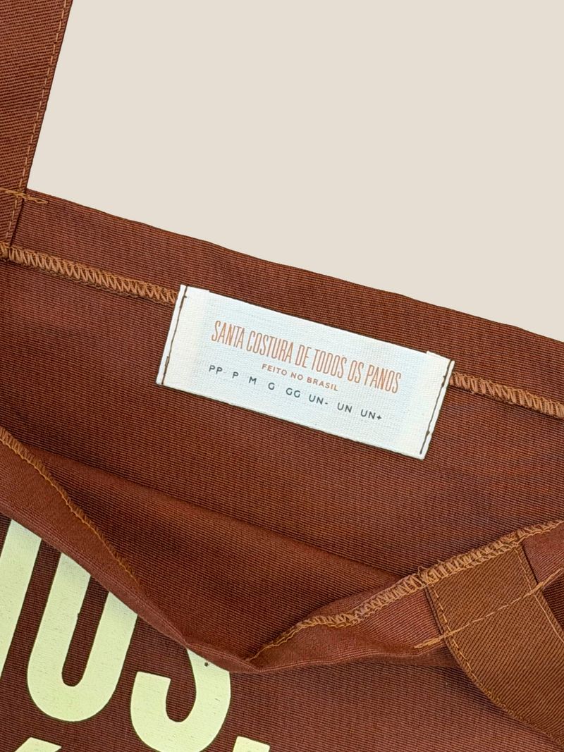 BAG CAFÉ E LIVROS - MARROM