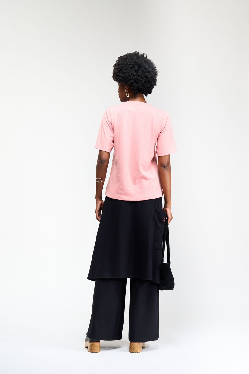 CALÇA SAIA GEOMETRIA - PRETO