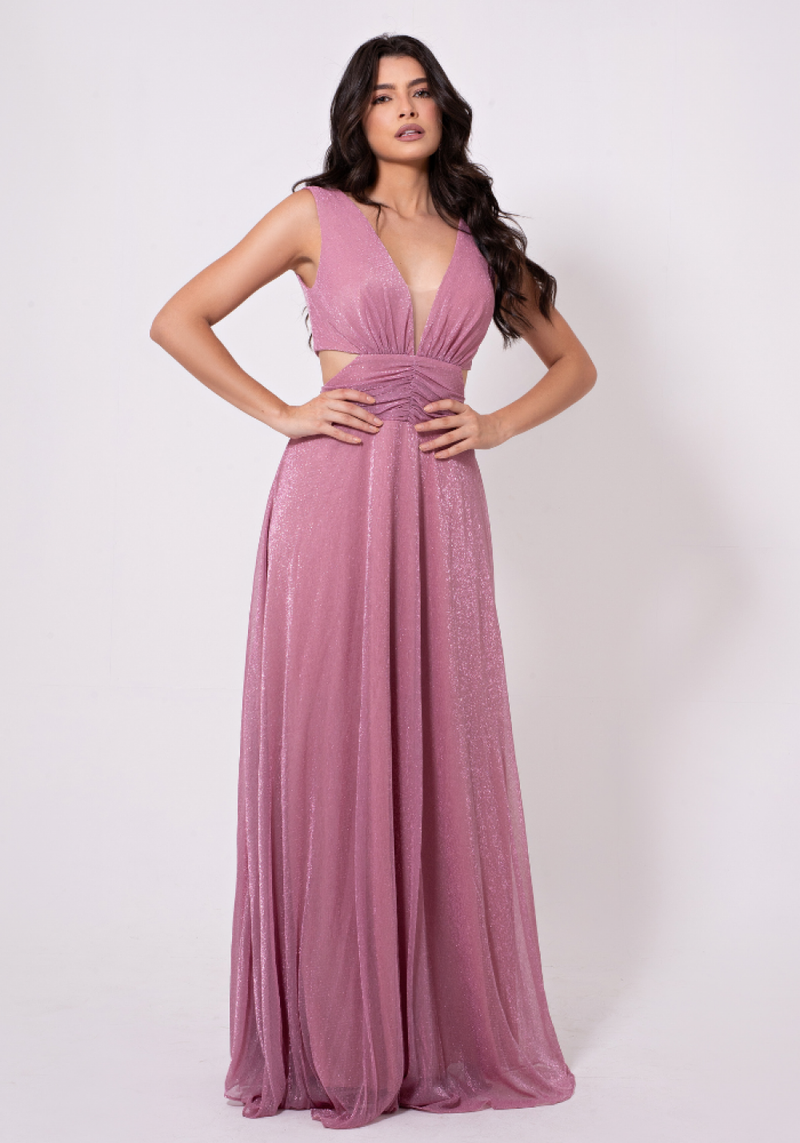 Vestido de Festa Grecia Rose