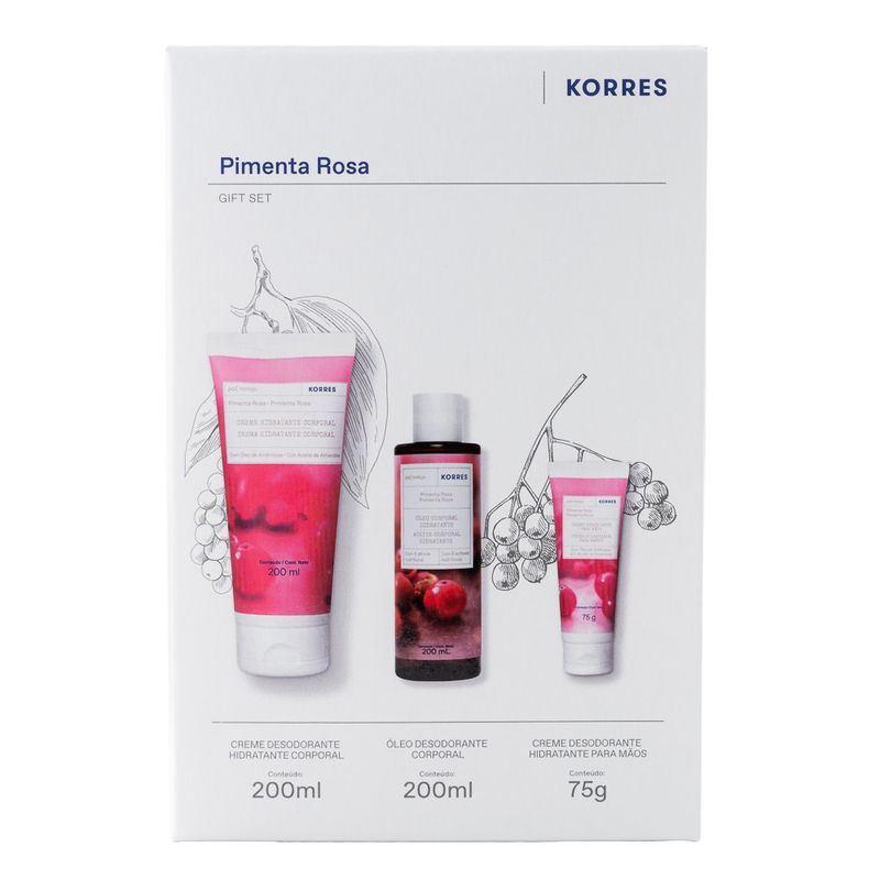 Kit Trio Pimenta Rosa