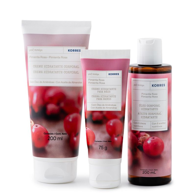 Kit Trio Pimenta Rosa