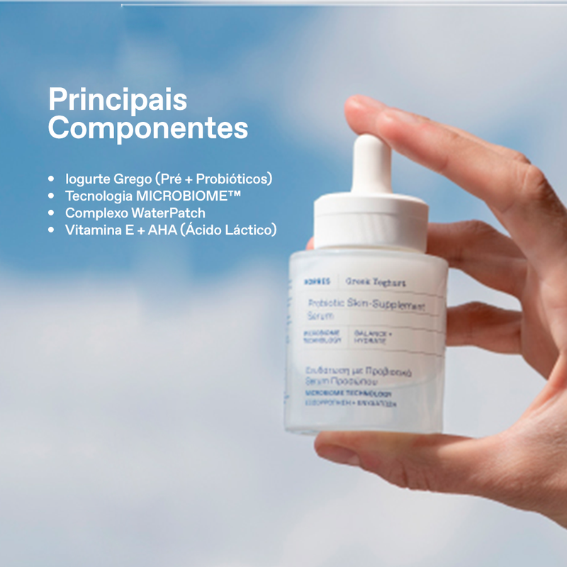 Greek Yoghurt Sérum Facial Hidratação Ativa Korres 30ml