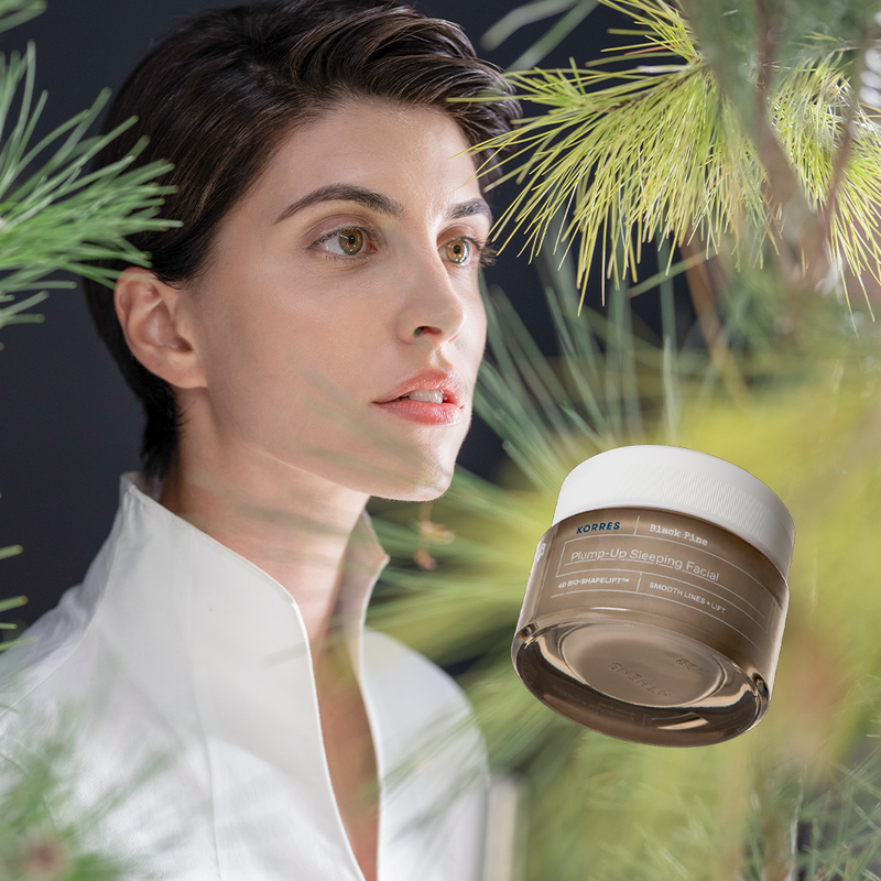 Black Pine Creme Facial Noturno Firmador Anti-idade