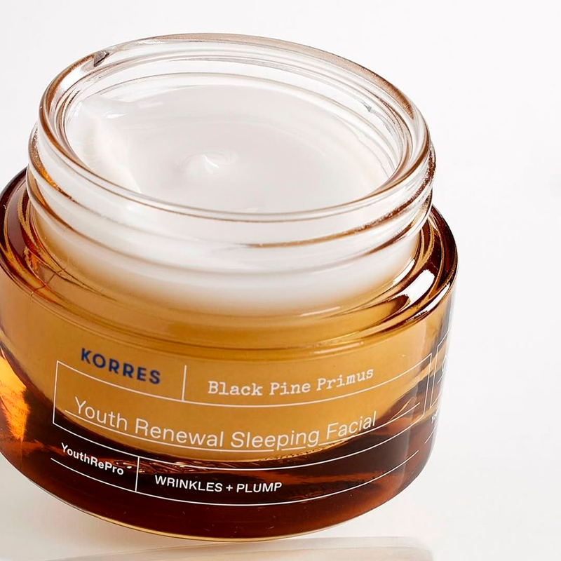 Black Pine Primus Creme Facial Noturno Anti-idade Revitalizador Korres 40ml