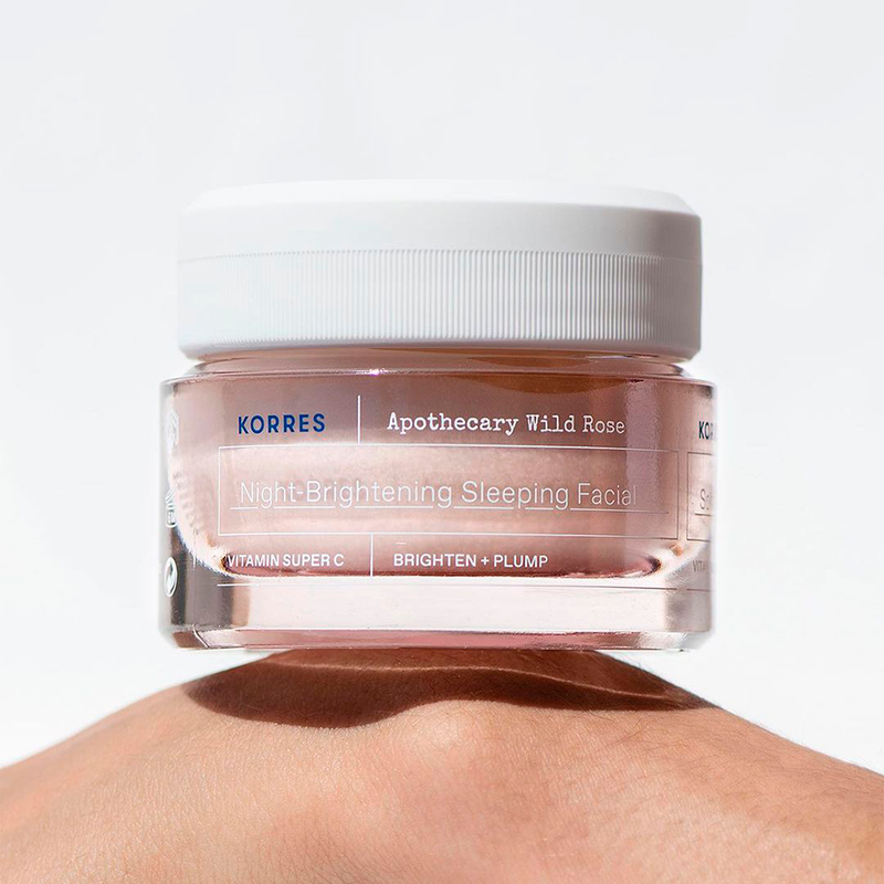 Apothecary Wild Rose Creme Facial Noturno Korres 40ml
