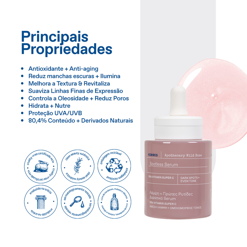 Apothecary Wild Rose Booster Bifásico Clareador