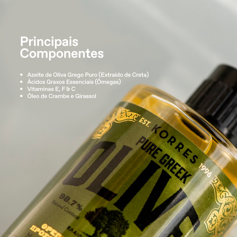 Greek Olive Óleo Nutritivo 3 em 1 Korres 100ml