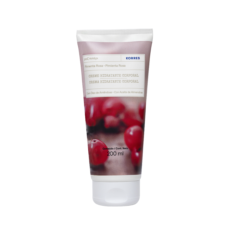 Creme Hidratante Desodorante Corporal Pimenta Rosa 200ml