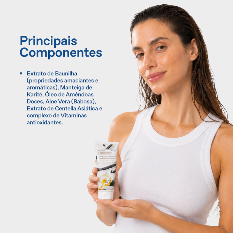Creme Hidratante Deo Corporal Flor de Baunilha Mediterrânea