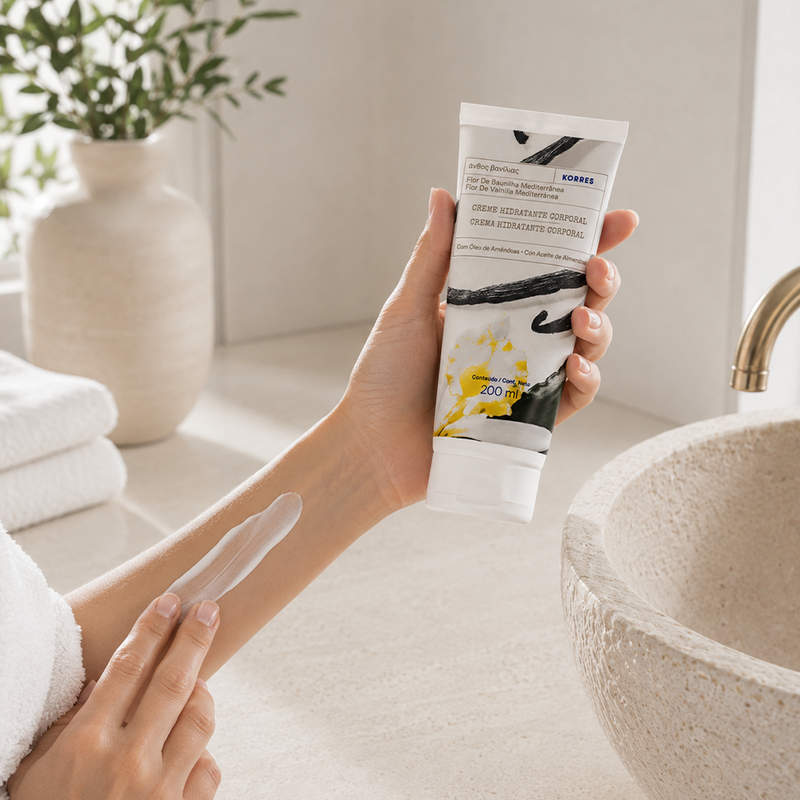 Creme Hidratante Deo Corporal Flor de Baunilha Mediterrânea