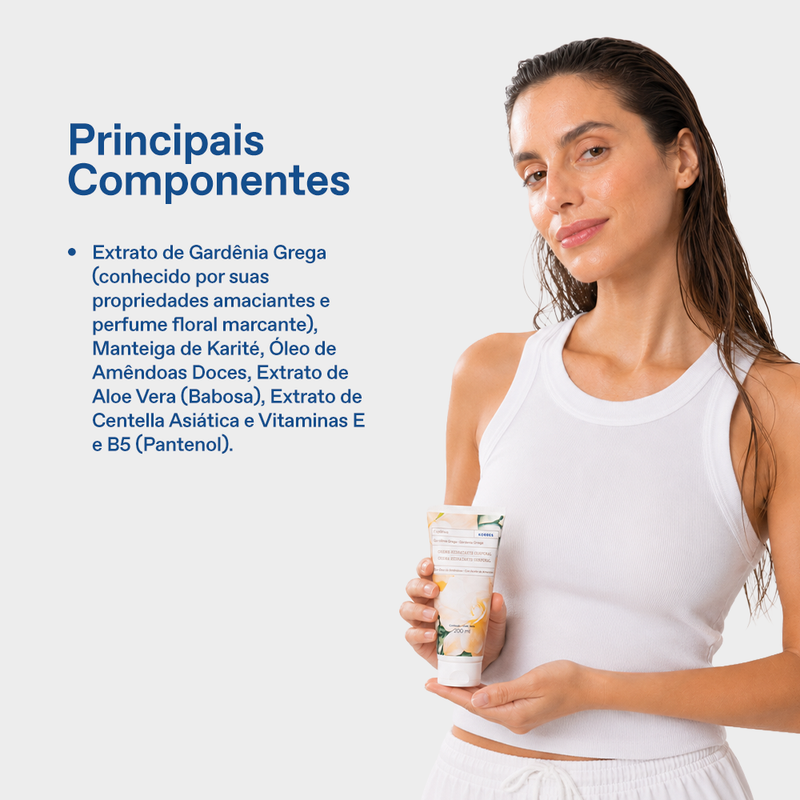 Creme Hidratante Deo Corporal Gardênia Grega