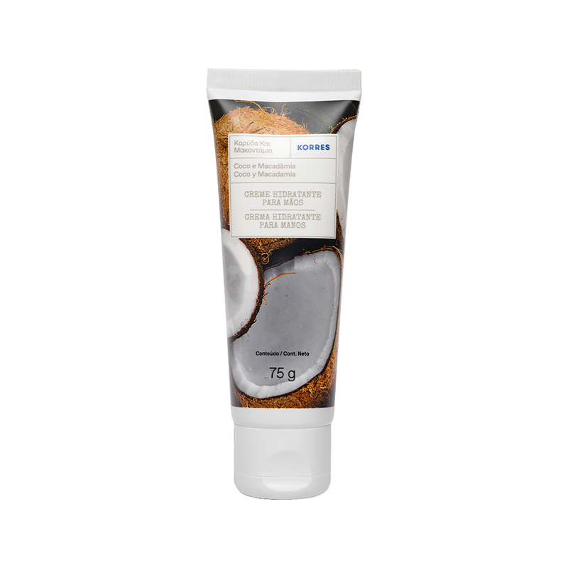 Creme Hidratante Deo para Mãos Coco e Macadâmia 75g