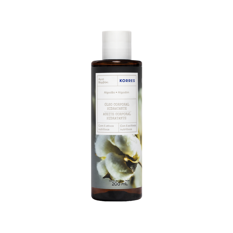 Óleo Deo Corporal de Banho Algodão 200ml