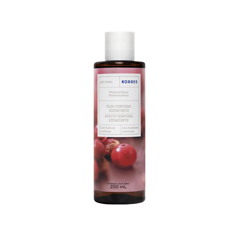 Óleo Deo Corporal de Banho Pimenta Rosa