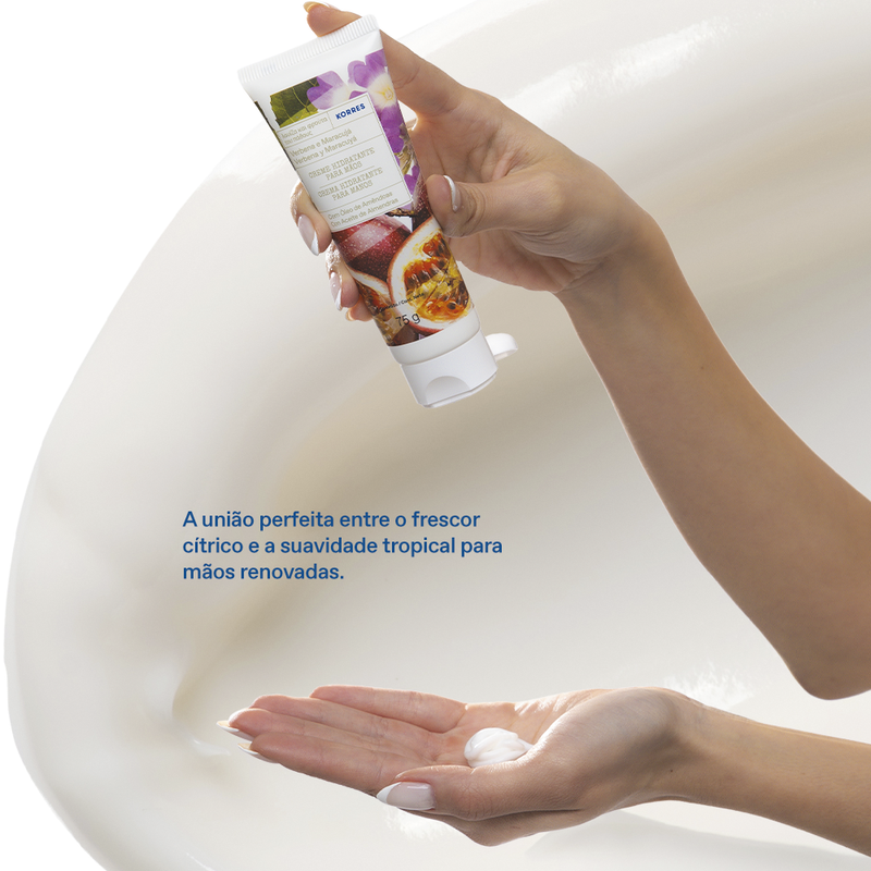 Creme Hidratante Deo para Mãos Verbena e Maracujá