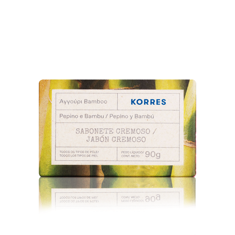 Kit de Sabonetes Pepino e Bambu