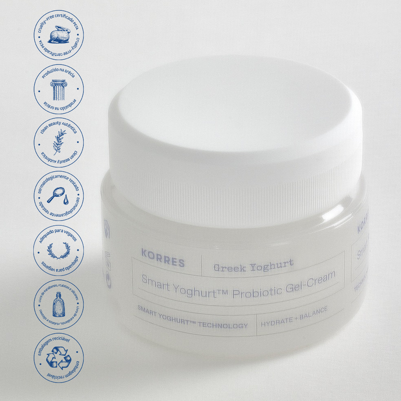 Smart Yoghurt Nutricao Probiotica Creme Gel Korres 40ml
