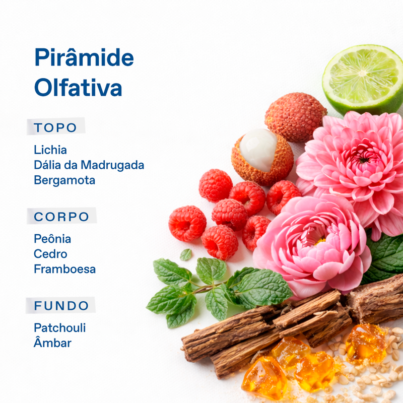 Deo Colônia Feminino Midnight Dahlia 10ml