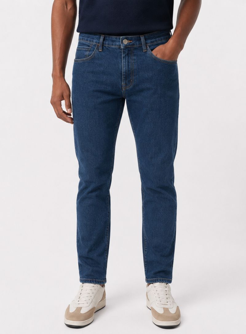 Foto do produto CALÇA JEANS ESSENTIAL III DARK BLUE