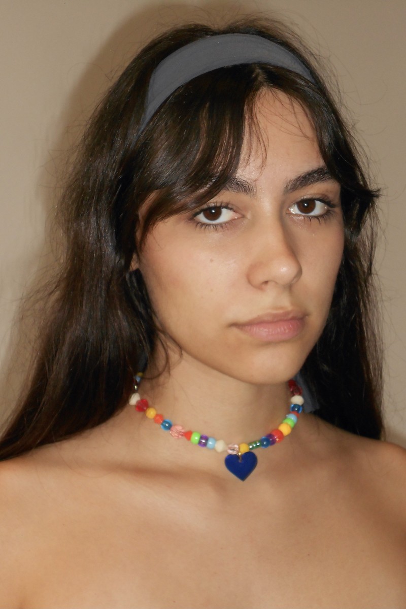 Choker Beads Fun Azul