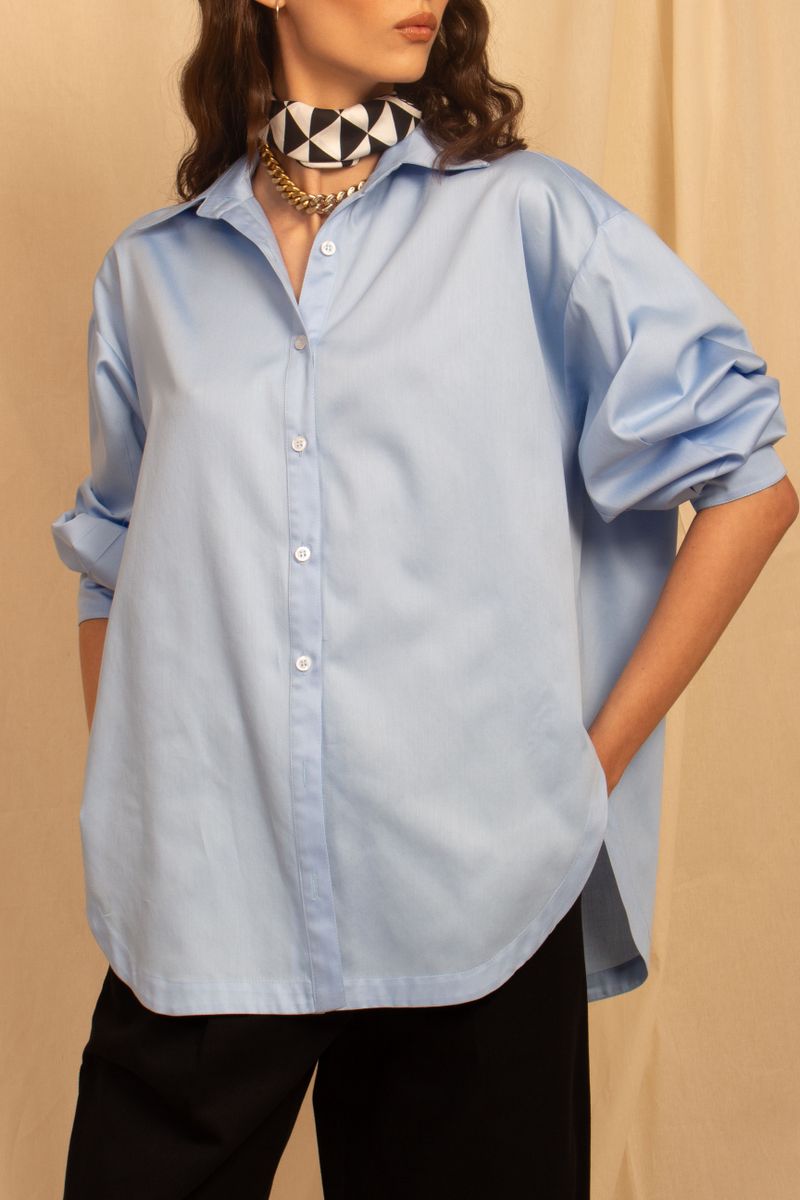 Camisa Bruna Azul 