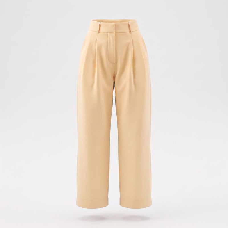 Calça Ava Amarelo Manteiga