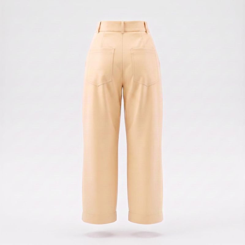 Calça Ava Amarelo Manteiga