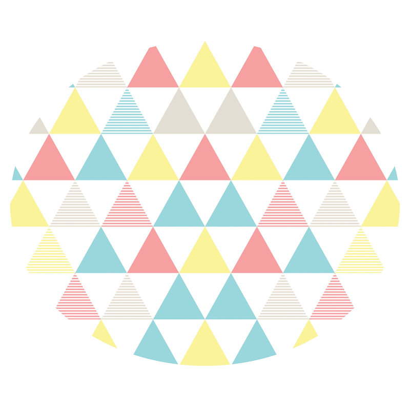 Playmat triângulos t.design