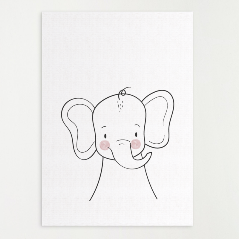 Poster elefante