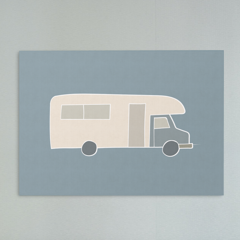 Poster california motorhome
