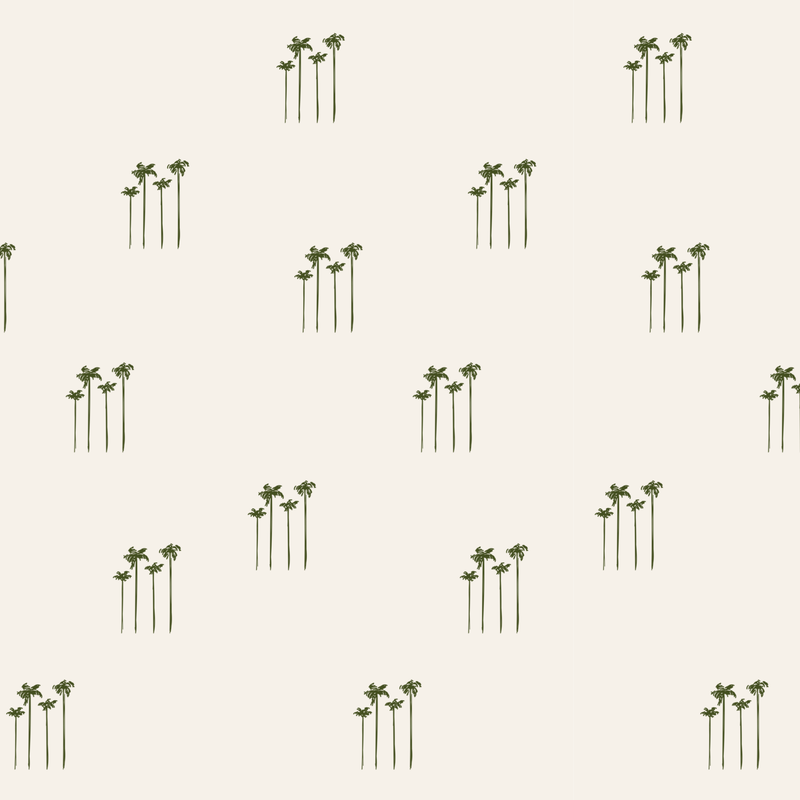 Papel de parede palmeiras (100% celulose)