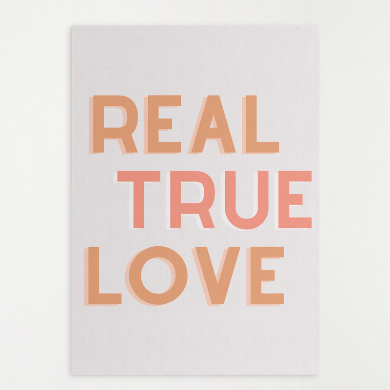 Poster real true love