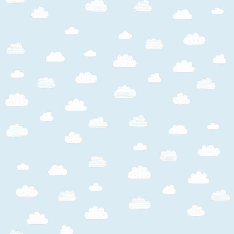 Papel de parede nuvens t.design