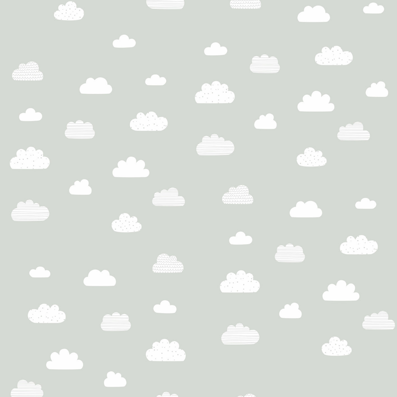 Papel de parede nuvens t.design
