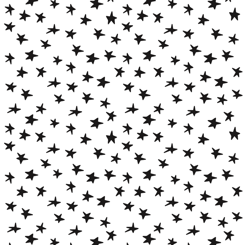 Papel adesivo de parede black stars